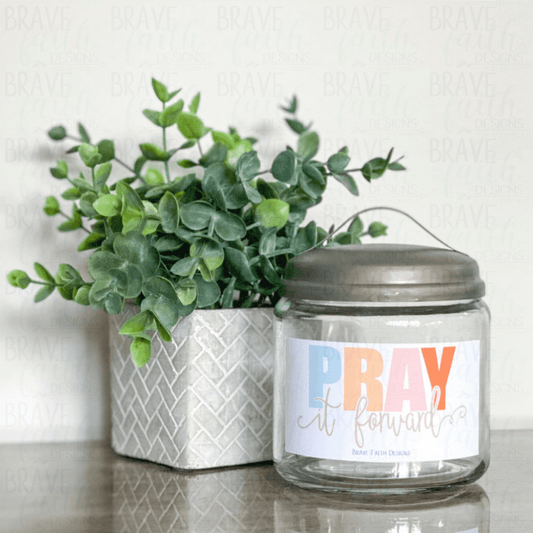 Pray It Forward Blessing Jar Home + Gift
